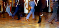 Line Dancing at the Big Apple Ranch